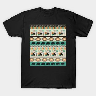 Native spirit with foxes and bears T-Shirt